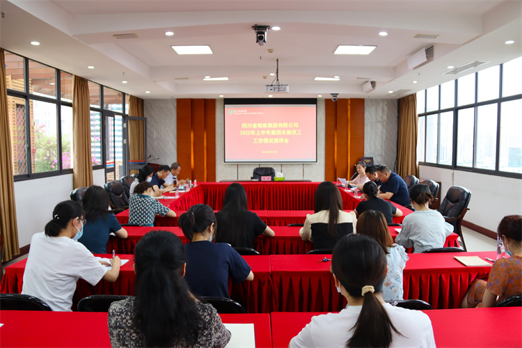 集團(tuán)公司召開(kāi)2022年上半年管理部門員工測(cè)評(píng)會(huì)